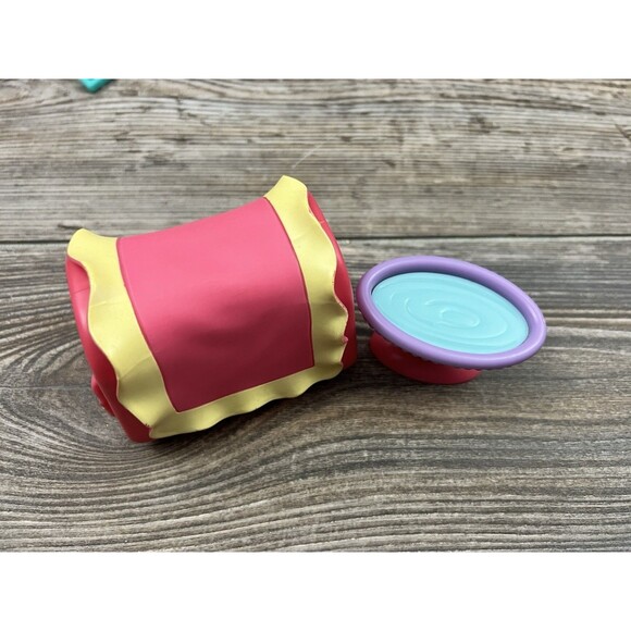 Littlest Pet Shop LPS Habsro Accessory Lot (9 Piece) Wagon, Carts, Dog Cage - Picture 3 of 6